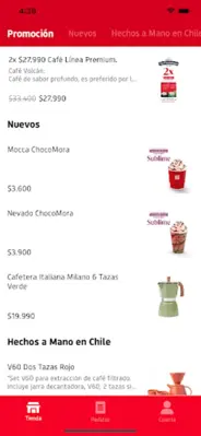 Juan Valdez Delivery CL android App screenshot 2